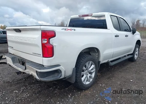 2019 Chevrolet Silverado 1500 Custom from USA, damaged, VIN 1GCRYBEF4KZ410520